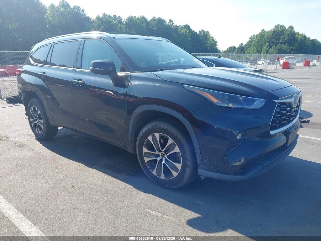 2021 TOYOTA HIGHLANDER 5TDGZRAH1MS042855