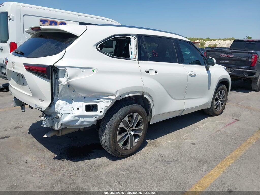 5TDGZRAH3MS032862 2021 TOYOTA HIGHLANDER photo no. 4