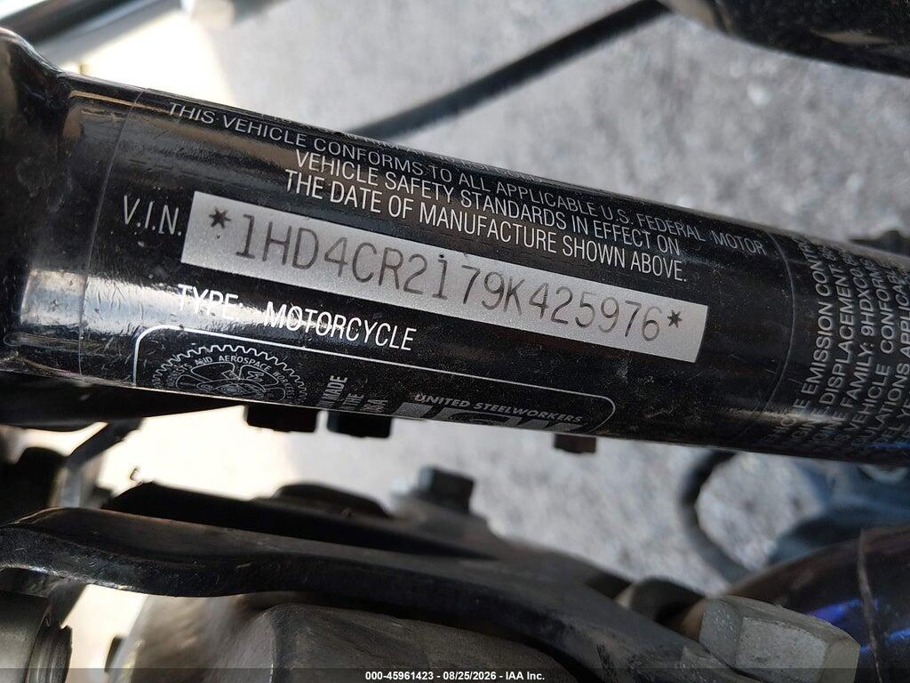 1HD4CR2179K425976 2009 HARLEY-DAVIDSON XL883 photo no. 10