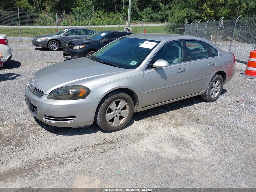 2G1WT58K379102082 2007 CHEVROLET IMPALA photo no. 2