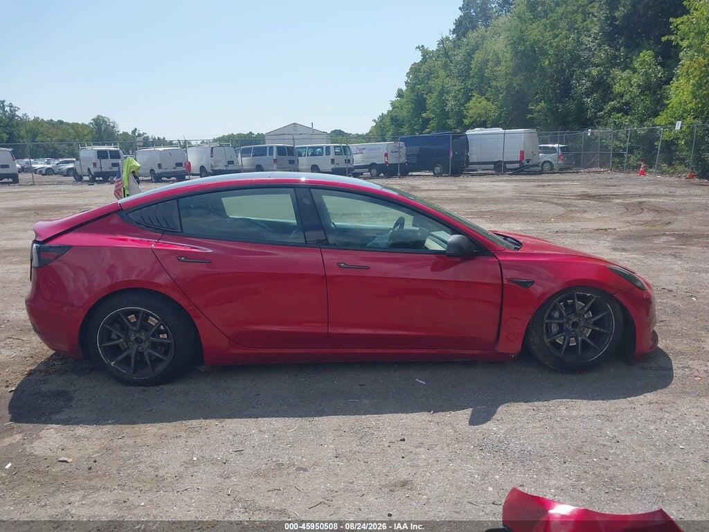 5YJ3E1EA2NF118694 2022 TESLA MODEL 3 photo no. 11