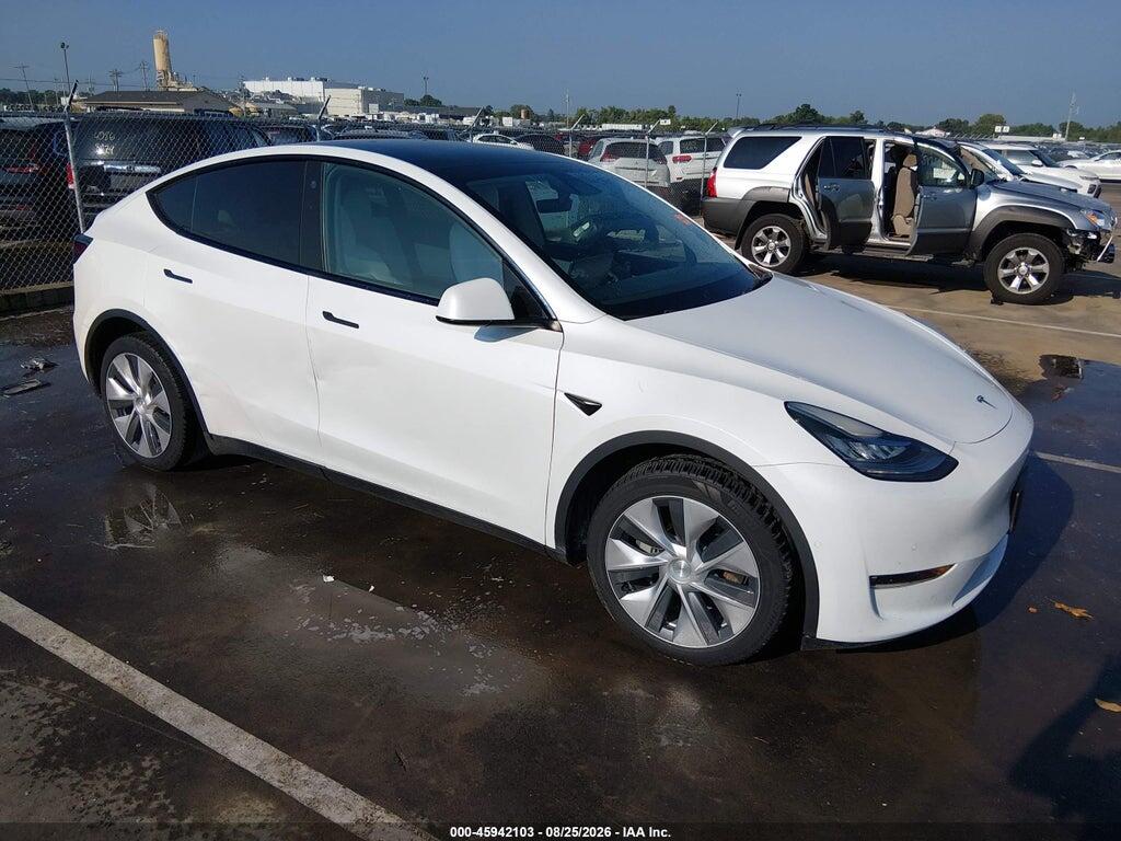 2022 TESLA MODEL Y 7SAYGDEE9NF419261