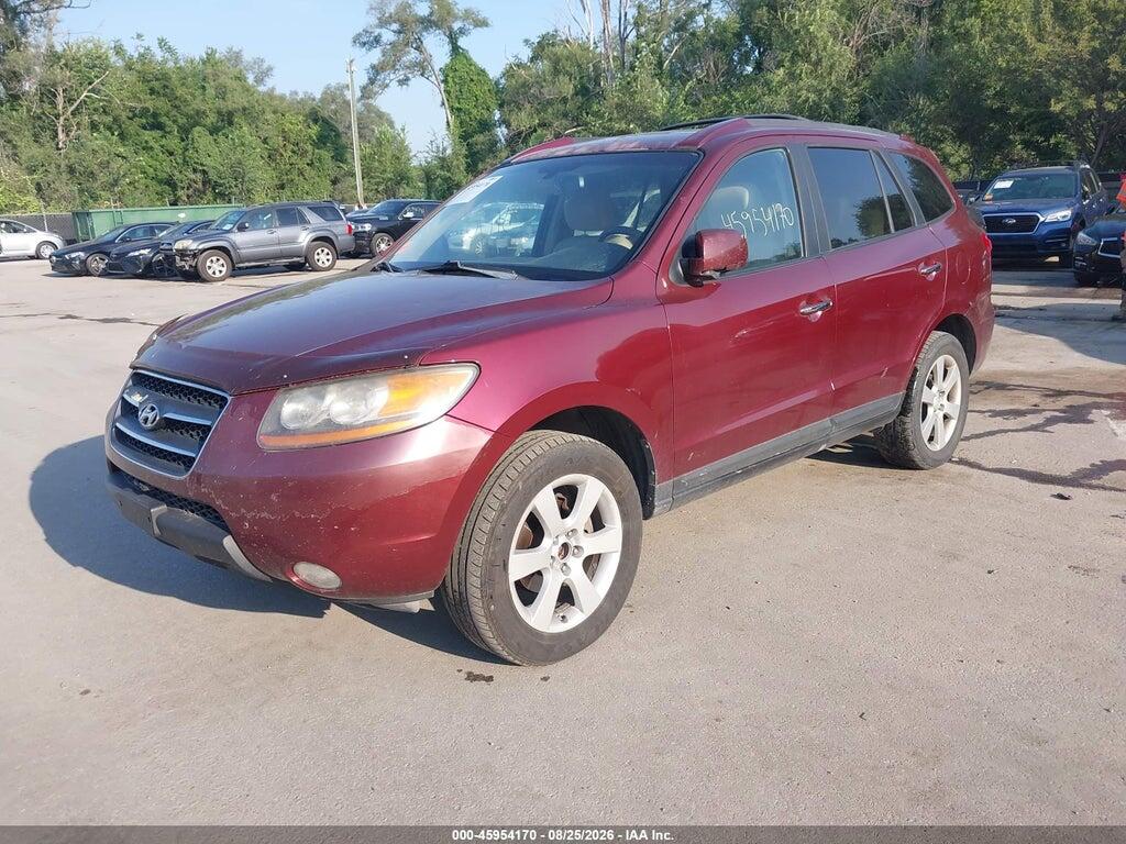 5NMSH73E09H250627 2009 HYUNDAI SANTA FE photo no. 2