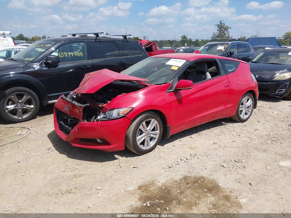 JHMZF1D65BS012936 2011 HONDA CR-Z photo no. 2