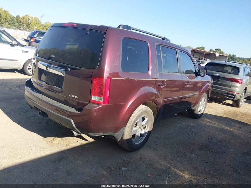 5FNYF4H52BB017119 2011 HONDA PILOT photo no. 4