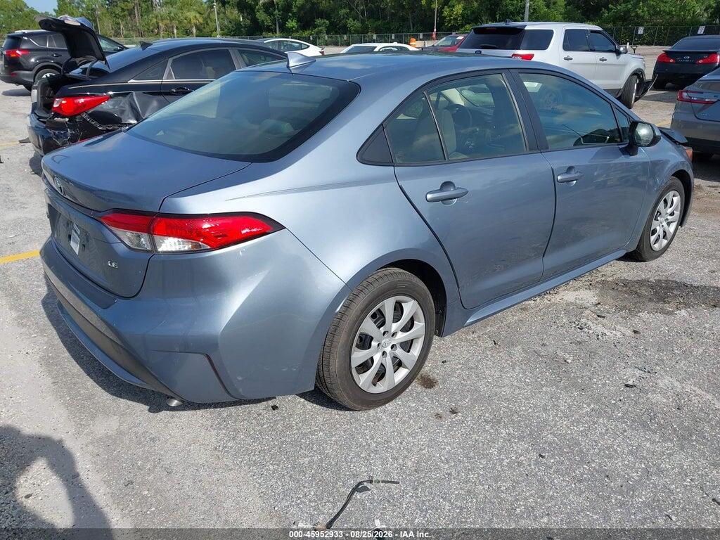 JTDEPMAE8NJ201942 2022 TOYOTA COROLLA photo no. 4