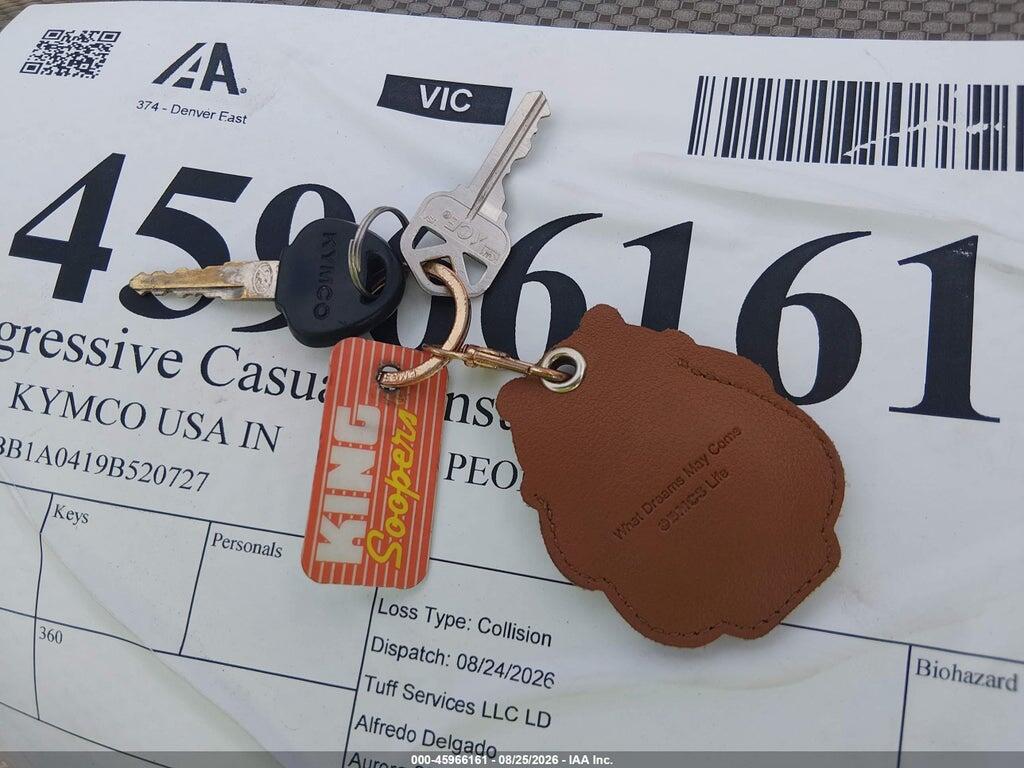RFBB1A0419B520727 2009 KYMCO USA INC PEOPLE photo no. 11