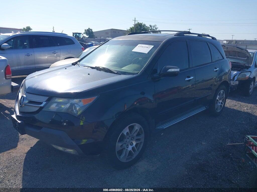 2HNYD28368H512462 2008 ACURA MDX photo no. 2