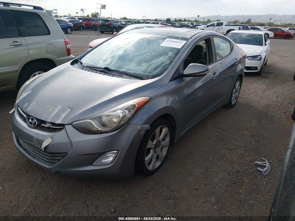 KMHDH4AE9BU120009 2011 HYUNDAI ELANTRA photo no. 2