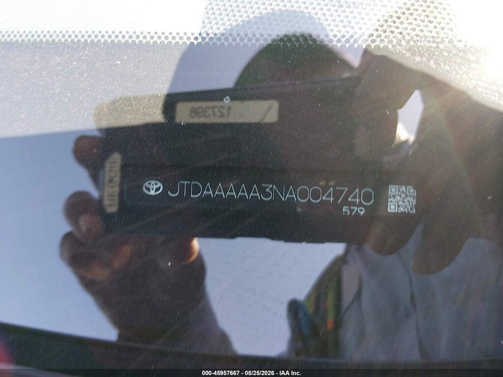 JTDAAAAA3NA004740 2022 TOYOTA MIRAI photo no. 9