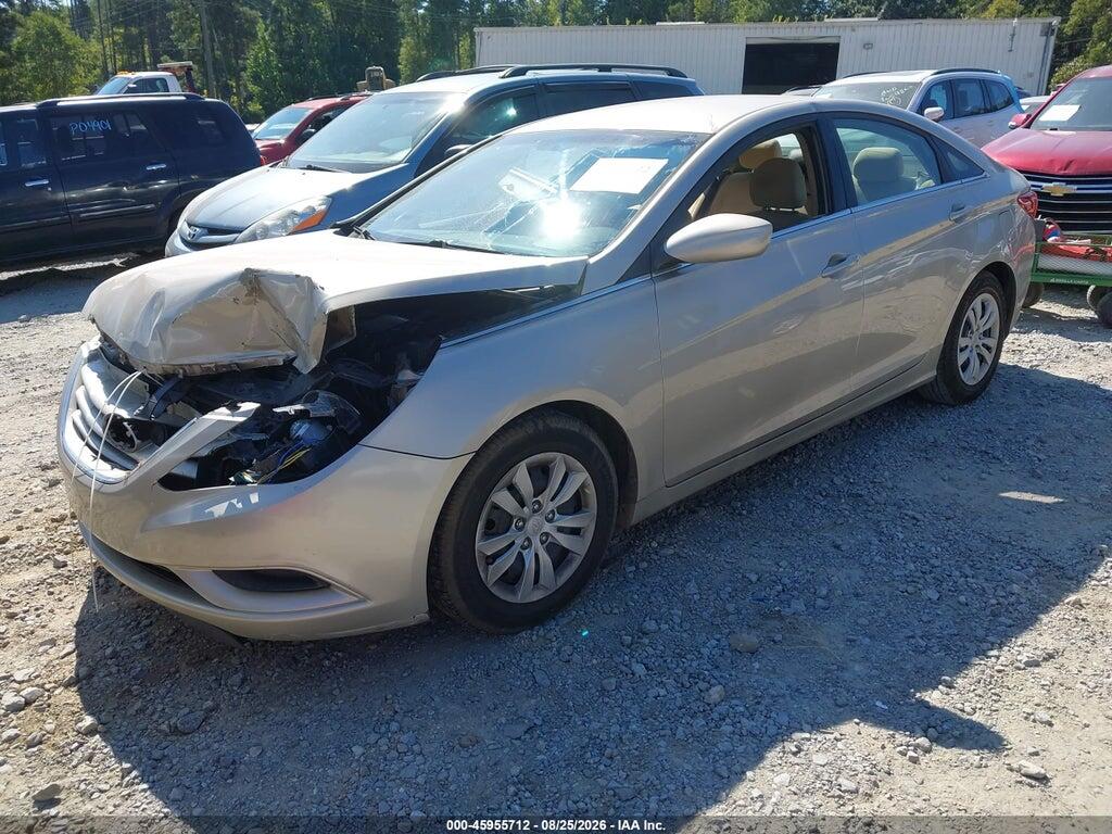 5NPEB4AC1BH082407 2011 HYUNDAI SONATA photo no. 2
