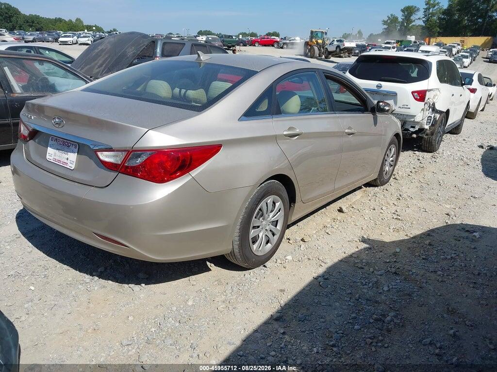 5NPEB4AC1BH082407 2011 HYUNDAI SONATA photo no. 4