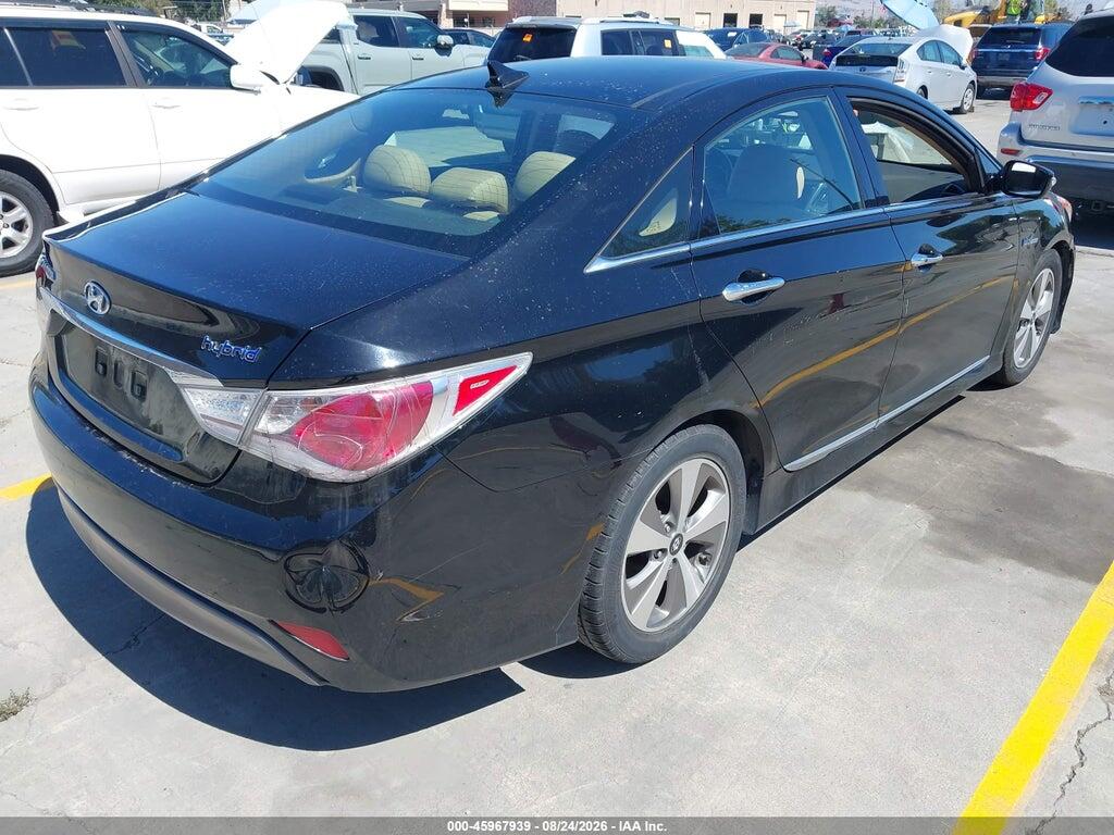 KMHEC4A47BA016551 2011 HYUNDAI SONATA HYBRID photo no. 4