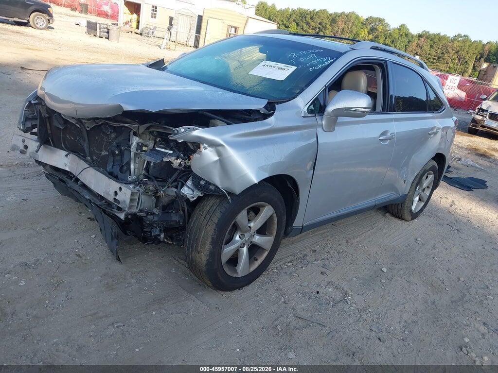 2T2BK1BA8BC105937 2011 LEXUS RX 350 photo no. 2