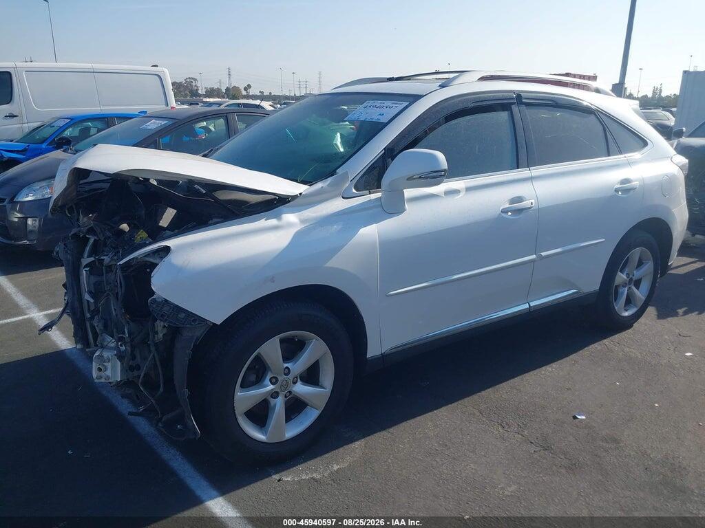 2T2BK1BA5BC107631 2011 LEXUS RX 350 photo no. 2