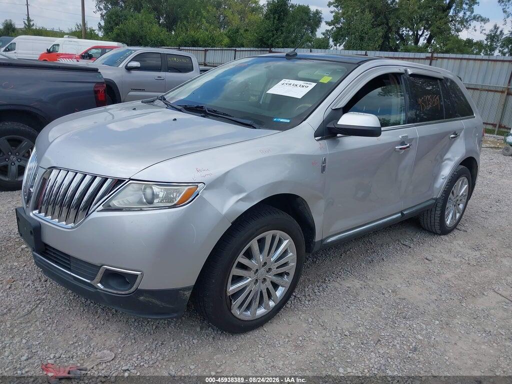 2LMDJ8JK4BBJ29308 2011 LINCOLN MKX photo no. 2