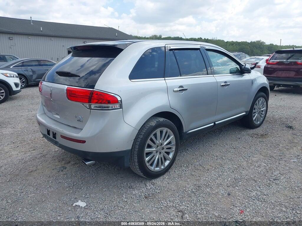 2LMDJ8JK4BBJ29308 2011 LINCOLN MKX photo no. 4