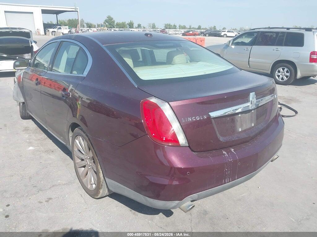 1LNHL9DR3BG601982 2011 LINCOLN MKS photo no. 3