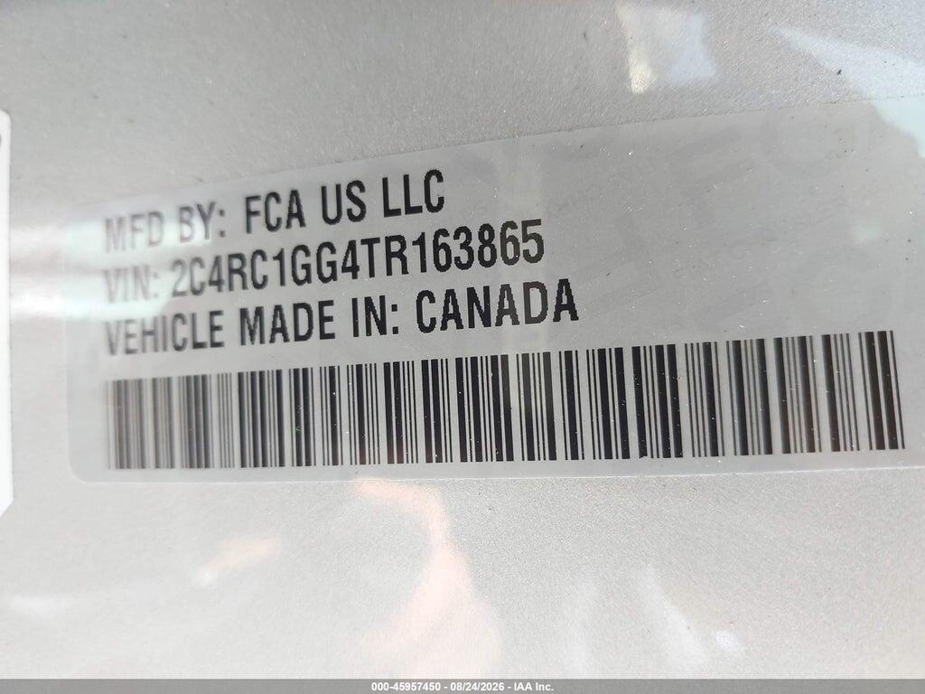 2C4RC1GG4TR163865 2026 CHRYSLER PACIFICA photo no. 9