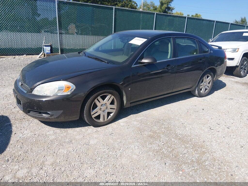 2G1WC583X89194222 2008 CHEVROLET IMPALA photo no. 2