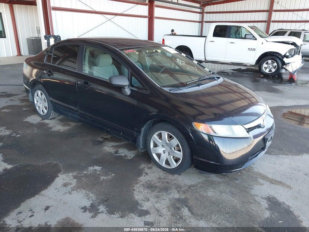 2007 HONDA CIVIC 1HGFA16597L091828
