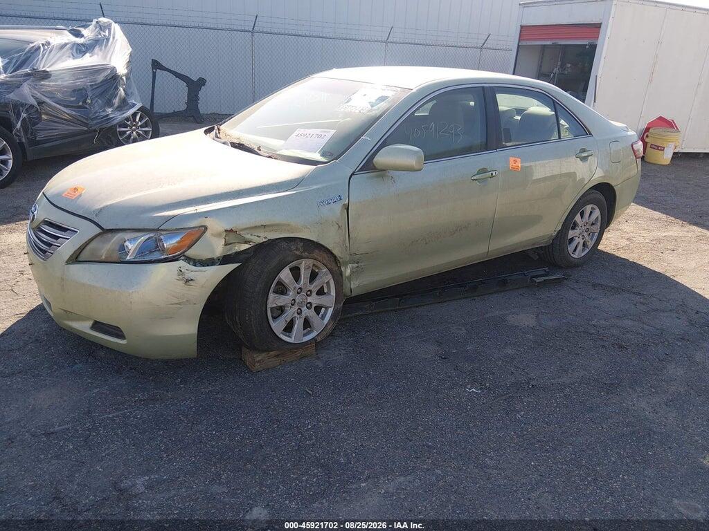 4T1BB46K49U070749 2009 TOYOTA CAMRY HYBRID photo no. 2