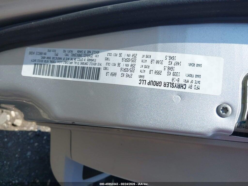 2D4RN3D13AR418401 2010 DODGE GRAND CARAVAN photo no. 9