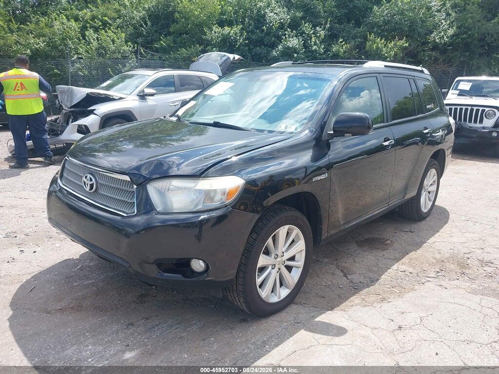 JTEEW44A092028330 2009 TOYOTA HIGHLANDER HYBRID photo no. 2