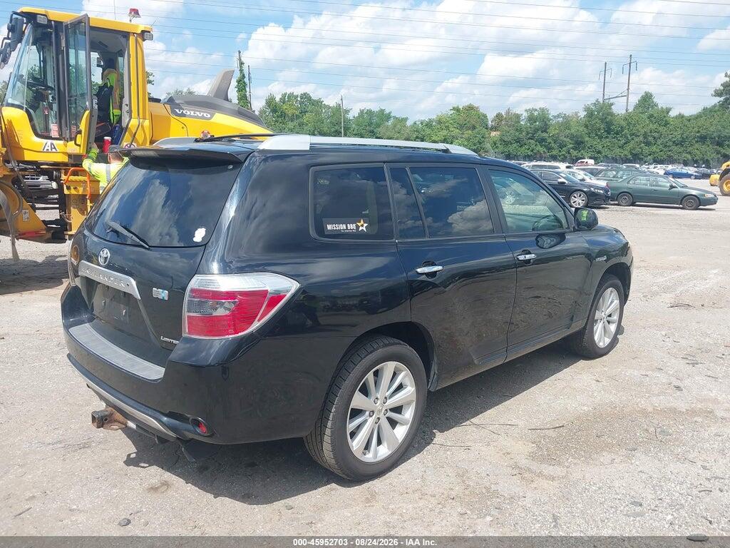 JTEEW44A092028330 2009 TOYOTA HIGHLANDER HYBRID photo no. 4