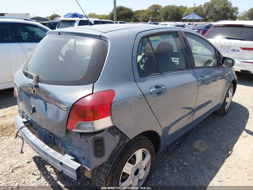 JTDKT903X95241126 2009 TOYOTA YARIS photo no. 4