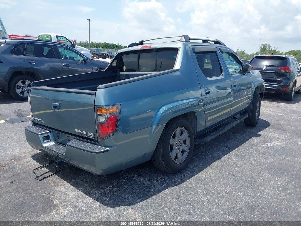 2HJYK16367H552107 2007 HONDA RIDGELINE photo no. 4