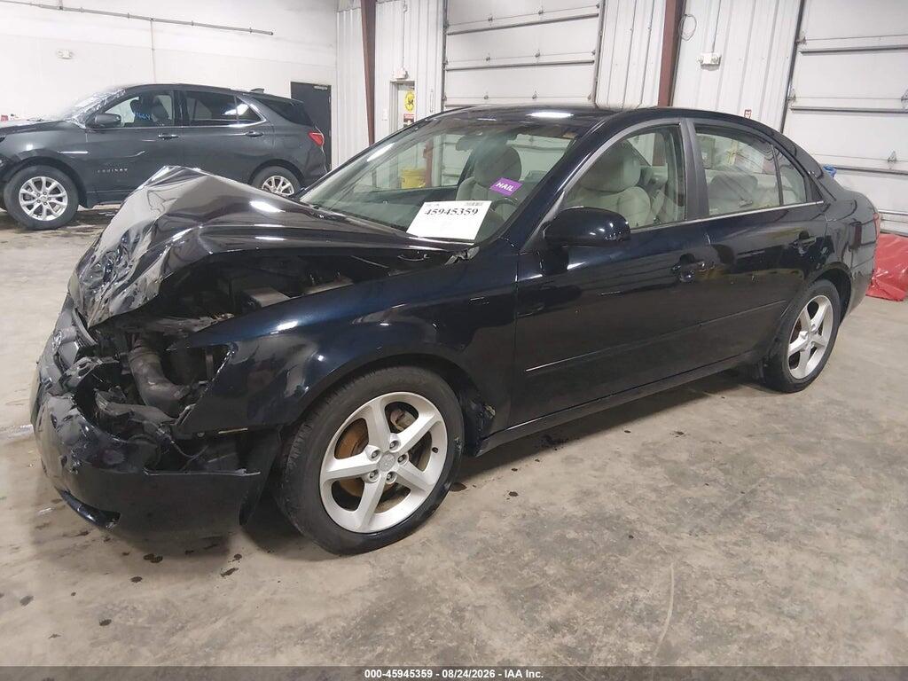 5NPEU46F57H171871 2007 HYUNDAI SONATA photo no. 2