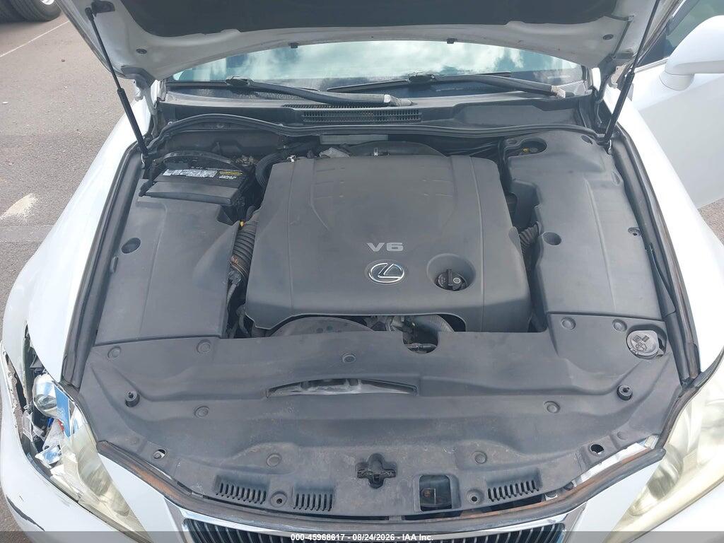 JTHCK262772018360 2007 LEXUS IS 250 photo no. 10