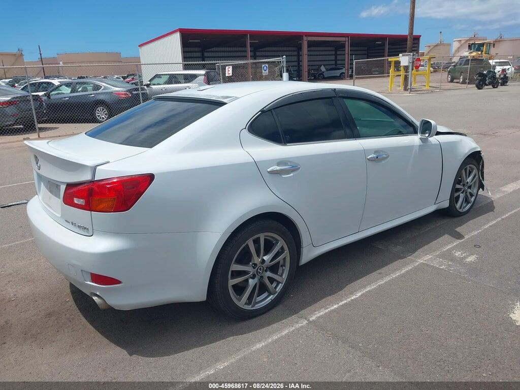 JTHCK262772018360 2007 LEXUS IS 250 photo no. 4