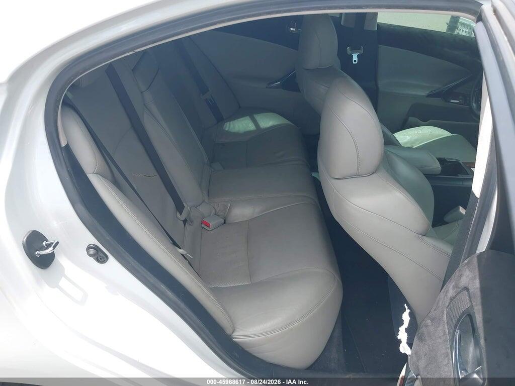 JTHCK262772018360 2007 LEXUS IS 250 photo no. 8