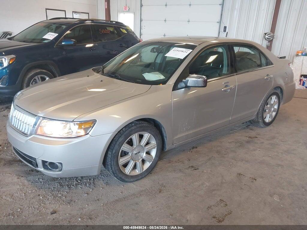 3LNHM26T77R619320 2007 LINCOLN MKZ photo no. 2