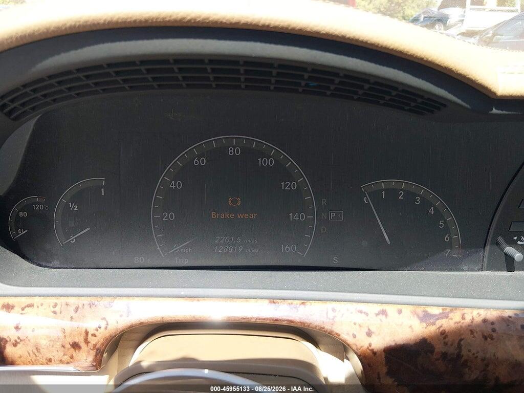 WDDNG71X57A061067 2007 MERCEDES-BENZ S 550 photo no. 7