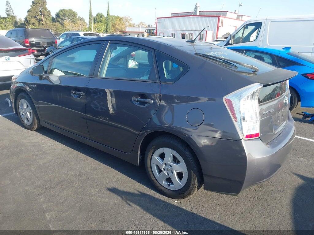 JTDKN3DU0B0287643 2011 TOYOTA PRIUS photo no. 3