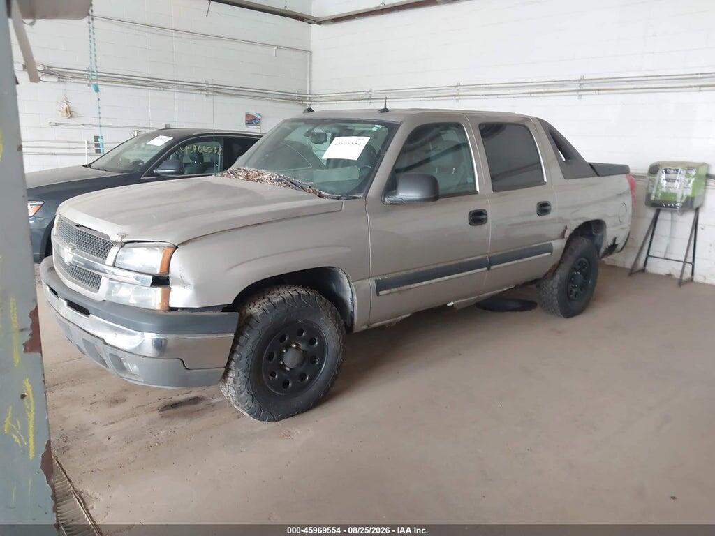 3GNEK12T04G113565 2004 CHEVROLET AVALANCHE 1500 photo no. 2