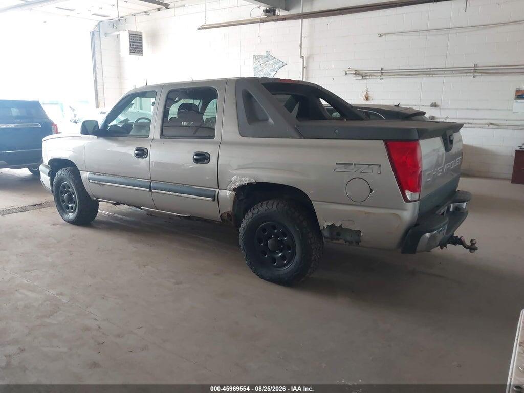 3GNEK12T04G113565 2004 CHEVROLET AVALANCHE 1500 photo no. 3