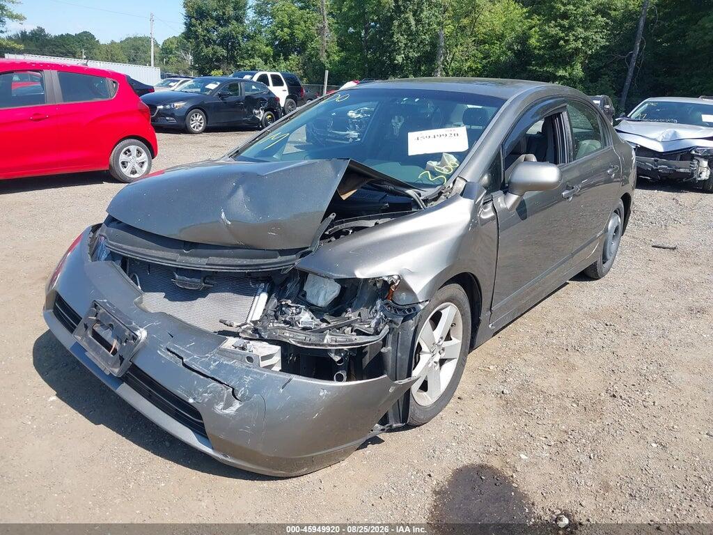 2HGFA16908H337652 2008 HONDA CIVIC photo no. 2