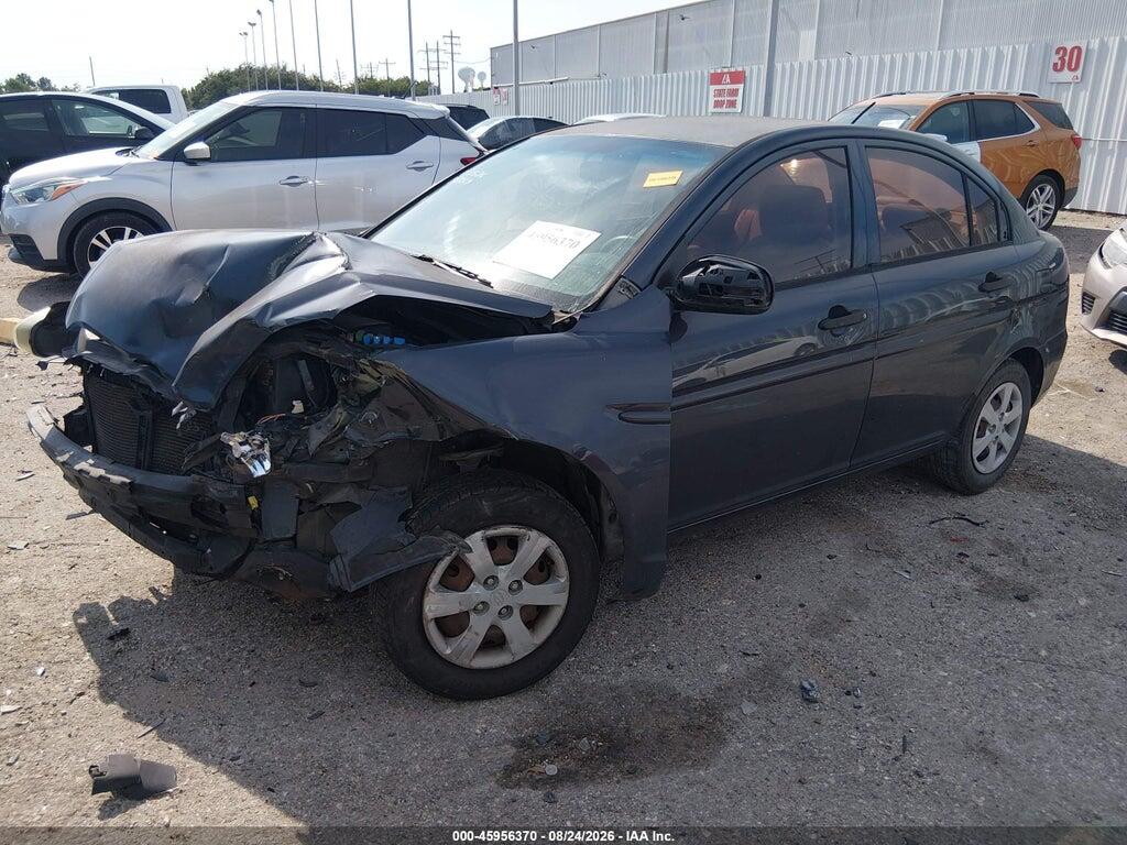 KMHCN4AC3AU457728 2010 HYUNDAI ACCENT photo no. 2