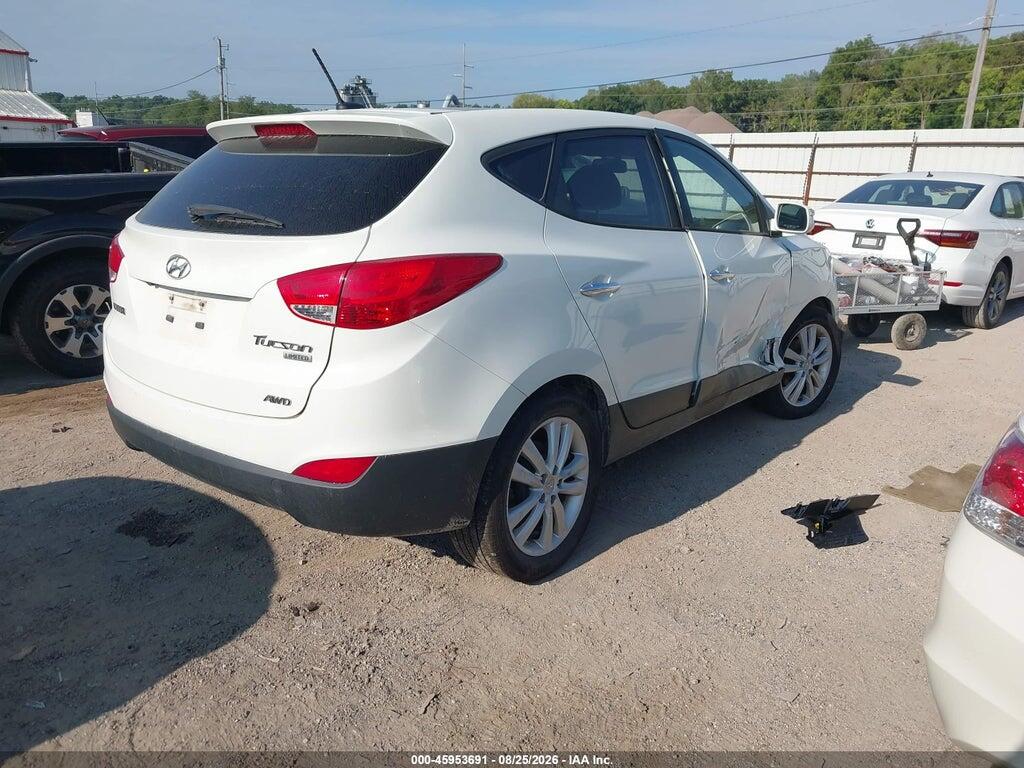 KM8JUCAC4AU057276 2010 HYUNDAI TUCSON photo no. 4