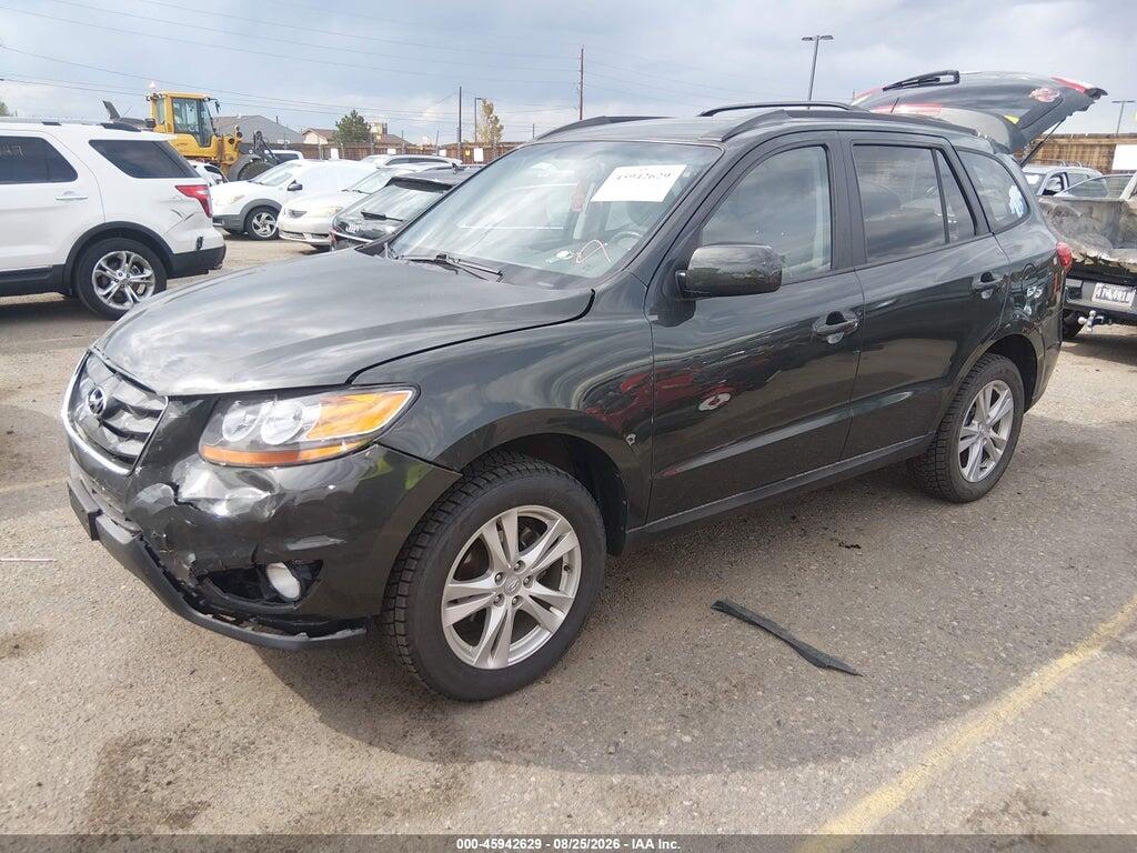 5NMSHDAG9AH356372 2010 HYUNDAI SANTA FE photo no. 2