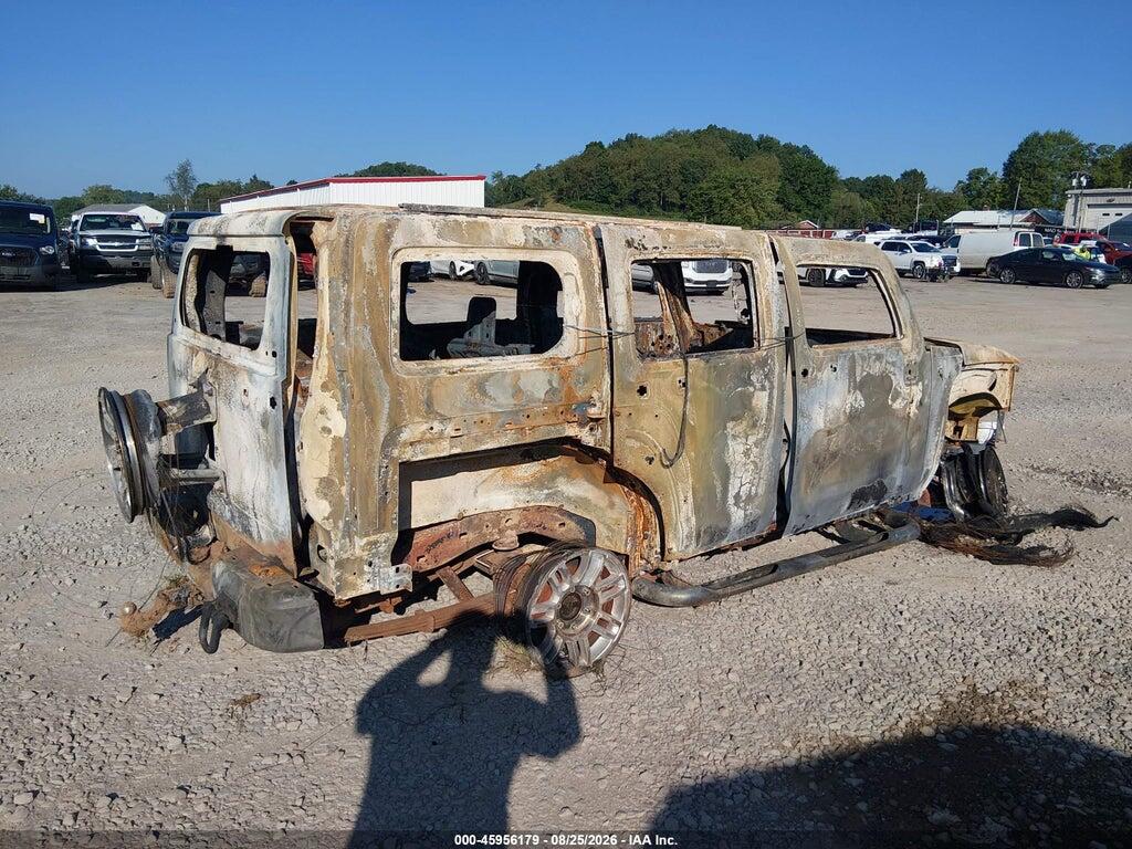 5GTEN43E488193605 2008 HUMMER H3 SUV photo no. 4