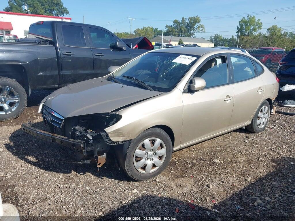 KMHDU46D58U282000 2008 HYUNDAI ELANTRA photo no. 2