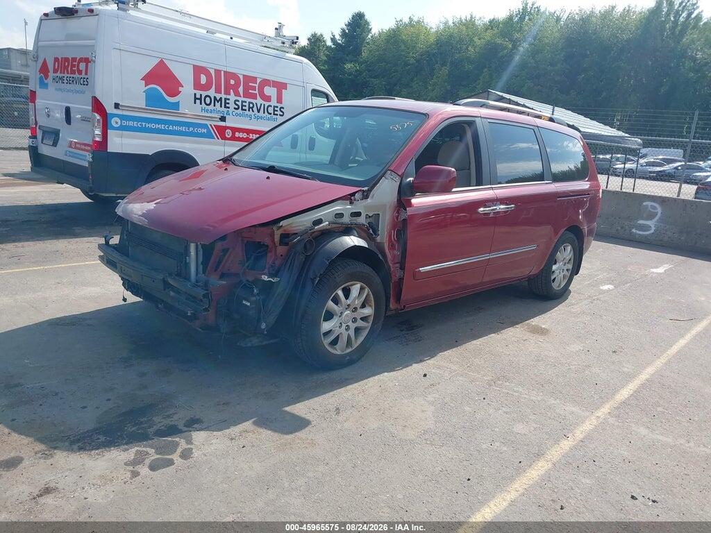 KNDMH4C39A6332332 2010 KIA SEDONA photo no. 2