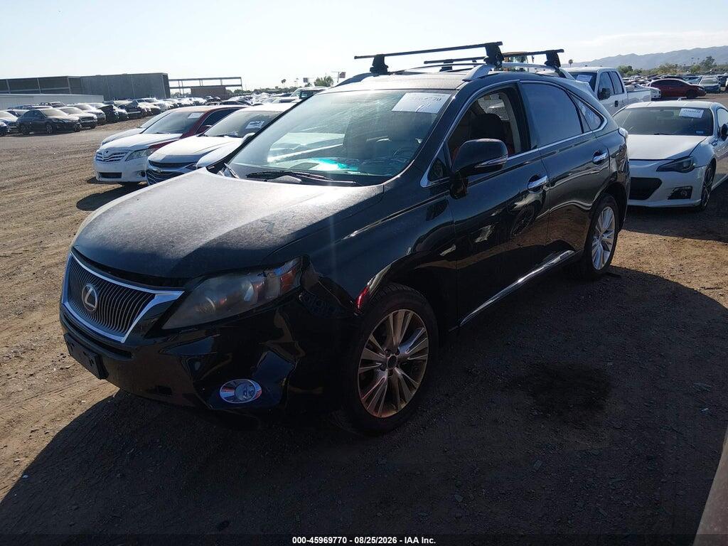 JTJBC1BA3A2027031 2010 LEXUS RX 450H photo no. 2