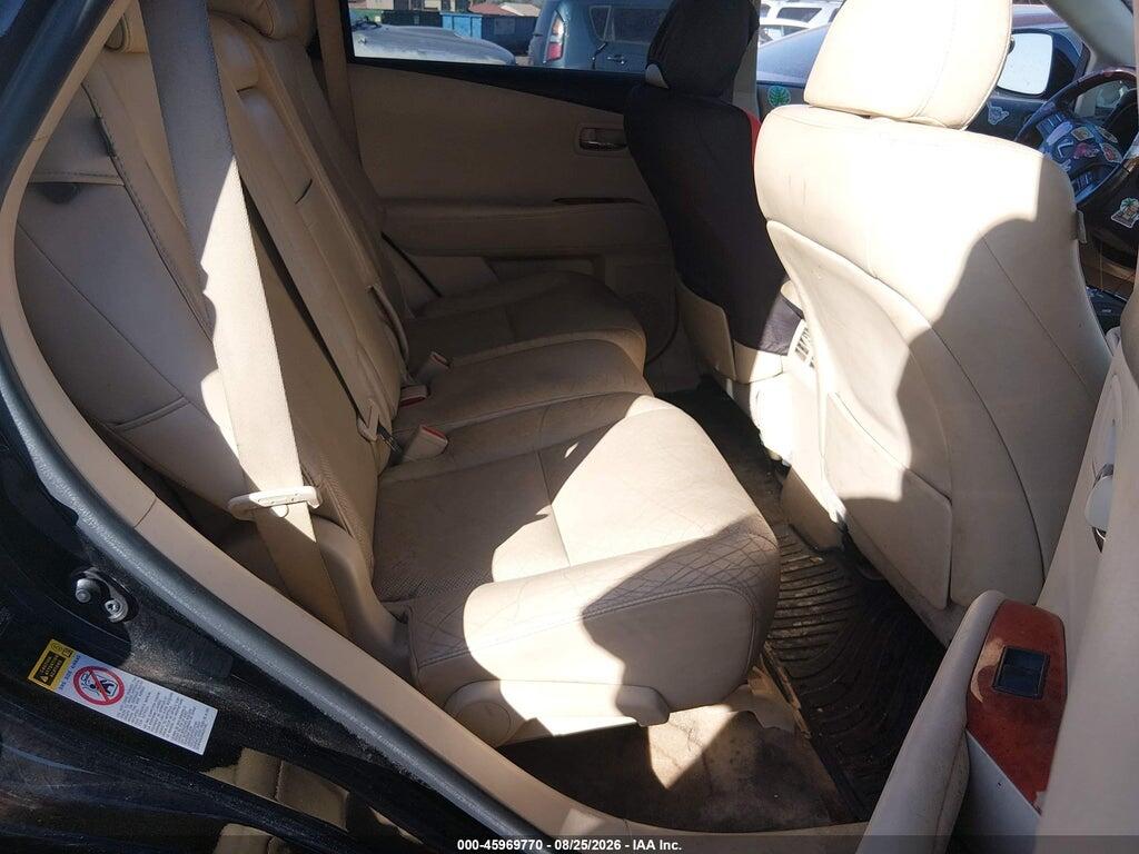JTJBC1BA3A2027031 2010 LEXUS RX 450H photo no. 8