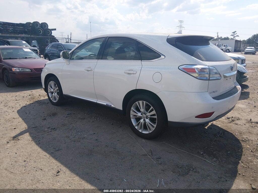 JTJZB1BA4A2000812 2010 LEXUS RX 450H photo no. 3